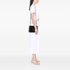 Saint Laurent Medium Quilted Chevron Sheepskin College Satchel Secondhand