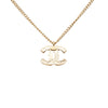 Secondhand Chanel CC Gold Plated Pendant Necklace