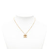 Secondhand Chanel CC Gold Plated Pendant Necklace