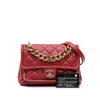 Chanel Small Quilted Lambskin Chain Link Flap Secondhand