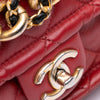 Chanel Small Quilted Lambskin Chain Link Flap Secondhand