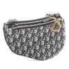 Dior Oblique Canvas Saddle Triple Zip Crossbody Secondhand