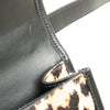 Dior Pony Hair Leopard Print 30 Montaigne Flap Secondhand