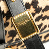 Dior Pony Hair Leopard Print 30 Montaigne Flap Secondhand