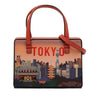 LOEWE Small Leather Tokyo Postal Top Handle Bag Secondhand