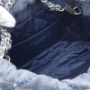 Chanel Mini Denim Studded 22 Handbag Secondhand
