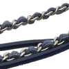 Chanel Mini Denim Studded 22 Handbag Secondhand
