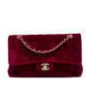 Chanel Medium Classic Velvet Double Flap Secondhand
