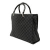Gucci GG Canvas Bamboo Handbag Secondhand