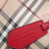 Burberry Haymarket Check Coated Canvas Lorne Bucket Bag Secondhand