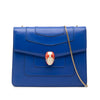 Bvlgari Small Leather Square Serpenti Forever Chain Crossbody Secondhand