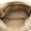 Gucci Woven Leather Bamboo Studded Hobo Secondhand