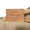 Gucci Woven Leather Bamboo Studded Hobo Secondhand
