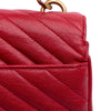 Saint Laurent Medium Quilted Chevron Sheepskin College Satchel Secondhand