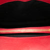 Saint Laurent Medium Quilted Chevron Sheepskin College Satchel Secondhand
