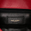 Saint Laurent Medium Quilted Chevron Sheepskin College Satchel Secondhand