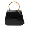 Ferragamo Calfskin Metal Top Handle Bag Secondhand