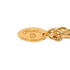 Chanel CC Gold Plated Medallion Sunburst Pendant Necklace Secondhand