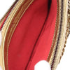 Chanel Quilted Metallic Aged Calfskin Gabrielle Clutch With Chain Secondhand