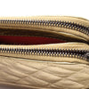 Chanel Quilted Metallic Aged Calfskin Gabrielle Clutch With Chain Secondhand