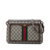 Secondhand Gucci Medium GG Supreme Web Ophidia Crossbody