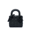 Dior Mini Ultra Matte Calfskin Cannage Lady Dior Secondhand