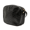 Secondhand Ferragamo Croc Embossed Leather Vara Crossbody