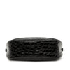 Secondhand Ferragamo Croc Embossed Leather Vara Crossbody