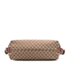 Secondhand Gucci Medium GG Canvas Bamboo Bar Tote