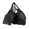 Chanel CC Calfskin Dual Twin Chain Handbag Secondhand