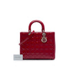 Dior Large Patent Cannage Lady Dior Secondhand