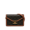 Celine Triomphe Coated Canvas Margo Wallet on Chain Secondhand