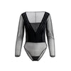 Secondhand Ribbed velvet Bodysuit - '90s