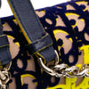 Dior Medium Oblique Canvas and Velvet Diorama Flap Secondhand