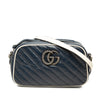 Gucci Small GG Marmont Matelasse Diagonal Calfskin Torchon Crossbody Secondhand