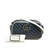 Gucci Small GG Marmont Matelasse Diagonal Calfskin Torchon Crossbody Secondhand