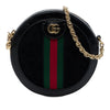 Gucci Mini Suede Web Ophidia Round Crossbody Secondhand