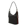 Gucci Denim Web Shoulder Bag Secondhand