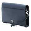 Prada Saffiano Envelope Pushlock Clutch Secondhand