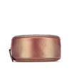 Chanel Quilted Iridescent Lambskin Round Clutch With Chain Secondhand