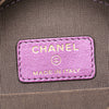 Chanel Quilted Iridescent Lambskin Round Clutch With Chain Secondhand