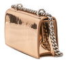 Alexander McQueen Mini Metallic Calfskin Jewelled Crossbody Secondhand