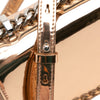 Alexander McQueen Mini Metallic Calfskin Jewelled Crossbody Secondhand