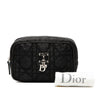 Dior Nylon Cannage Charm Trousse Cosmetic Bag Secondhand