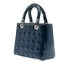 Dior Medium Patent Cannage Lady Dior Secondhand