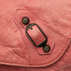 Secondhand Balenciaga Lambskin Motocross Classic Folk Messenger Bag