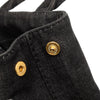 Prada Small Denim Canapa Logo Satchel Secondhand