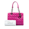 Dior Medium Lambskin Cannage Lady Dior Soft Shopping Tote Secondhand