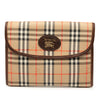 Burberry Haymarket Check Canvas Pouch Secondhand