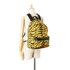 Saint Laurent Canvas Zebra Print City Backpack Secondhand